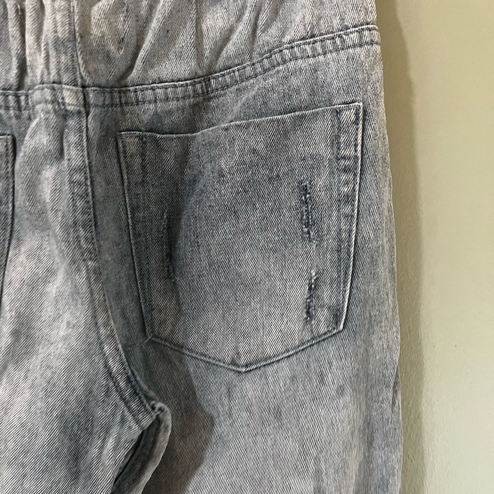 Vintage Havana distressed pull on elastic waist denim size small - Picture 8 of 8